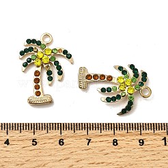 Подвески со стразами из сплава&nbsp;FIND-I051-03G