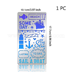 Трафареты для штампов из нержавеющей стали DIY-WH0242-259