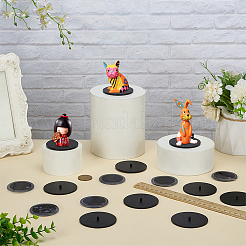 Пластиковая с силиконовым основанием кукольная стойка&nbsp;AJEW-WH0609-251B