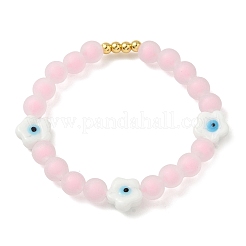 Женские эластичные браслеты из латуни BJEW-F515-02G