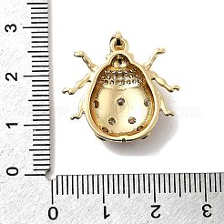 Латунные микро проложить кубического циркония подвески&nbsp;KK-H089-01D-G