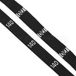 1200 шт. 12-х стильная этикетка из полиэстера с размером (80/90/100/110/120/130/140/150/160/170/180/190) FIND-NB0002-47