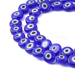 Chapelets de perles vernissées manuelles&nbsp;X1-LAMP-S191-02A-03