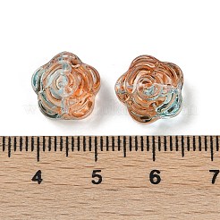 Прозрачные стеклянные бусины&nbsp;LS-X-DGLA-E004-04C