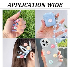 Кабошоны из непрозрачной смолы&nbsp;RESI-YW0005-44