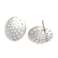 Фурнитура для сережек-гвоздиков из нержавеющей стали марки 304 STAS-R123-18B-P