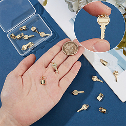 24шт 2 стиля латунные подвески KK-WR0001-49