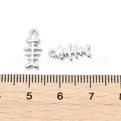 Messing-Anhänger mit Mikropavé-Fassung aus Zirkonia in Fischgrätenform&nbsp;XGR0163P-109P