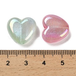 Светящиеся акриловые бусины с УФ-покрытием LACR-R001-12A