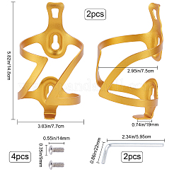 Gabbia portaborraccia per bottiglia d'acqua per bicicletta in lega di alluminio&nbsp;AJEW-WH0143-30B
