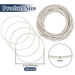 30шт пружинные браслеты&nbsp;TWIR-BBC0001-06S