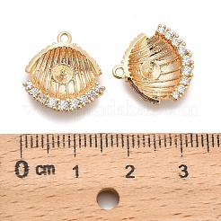 Латунный микро-паве кубический цирконий KK-C130-06G