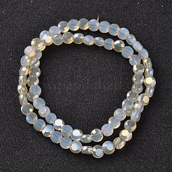 Гальванические стеклянные бусины&nbsp;EGLA-J137-6mm-B-HR08