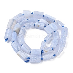Натуральный голубой кружевной агат бисер нитей&nbsp;G-C270-K21