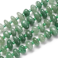 Натуральный розовый авантюрин бисер нитей&nbsp;LS-G-RM250109-A10