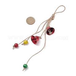 3 шт. железные рождественские колокольчики подвесные украшения&nbsp;HJEW-JM03760