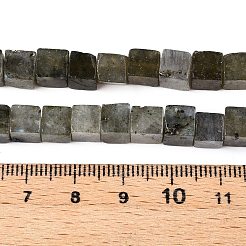Природные лабрадорита бисер нитей G-T139-6x6-19A