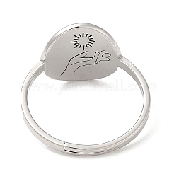 Регулируемые кольца из нержавеющей стали марки 304&nbsp;RJEW-K245-52P