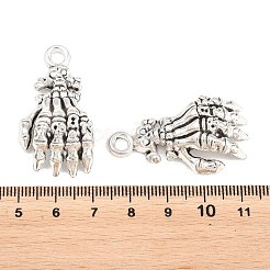 Tibetischer stil Aluminium Anhänger & Charms&nbsp;LS-FIND-D041-07AS