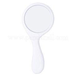 Абс пластик изогнутая ручка ручной лупы AJEW-L073-05
