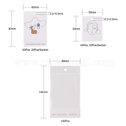 Картонных карт дисплей ювелирных изделий DIY-LS0003-91