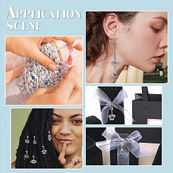 4 комплект подвесных украшений от сглаза HJEW-NB0001-68