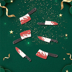 50 шт. 2 стиля пластиковых подвесок на тему Хэллоуина&nbsp;KY-AR0001-20