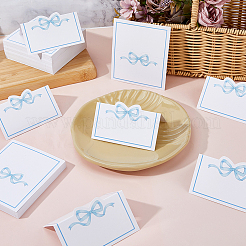 150 шт. прямоугольные бумажные карточки рассадки гостей&nbsp;AJEW-FH0006-93B