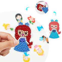 DIY Diamant Malerei Aufkleber Kits für Kinder&nbsp;DIY-SC0011-46