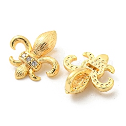 Adornos de latón micropavé de circonia cúbica&nbsp;KK-Q809-08G