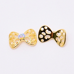 Legierung Strass-Cabochons&nbsp;LS-MRMJ-WH0068-41B-03G