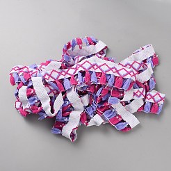 10 Yard Polyester-Quastenband&nbsp;OCOR-WH0101-33A