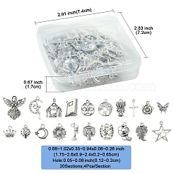 20 стили подвески из сплава в тибетском стиле FIND-FS0002-72