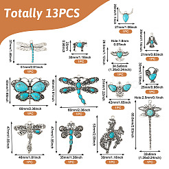 Подвески из сплава в тибетском стиле&nbsp;FIND-TA0002-36