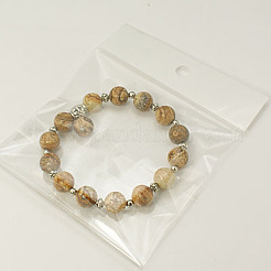 Braccialetti di perline pietra preziosa di modo&nbsp;BJEW-JB00858-07