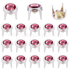 120 шт. латунные заклепки со стразами&nbsp;FIND-CL0001-28B