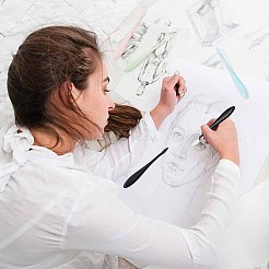 4 набор из 4-х цветных пластиковых и губчатых ручек AJEW-OC0004-51