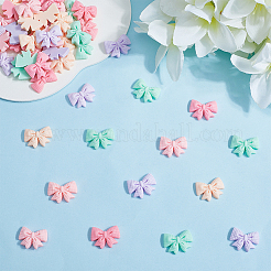 50 шт. 5-х цветные смоляные кабошоны в виде бантов из мультфильмов&nbsp;FIND-SC0019-58