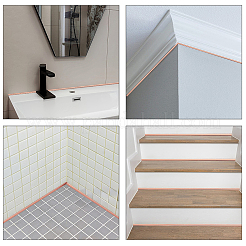 Moldura flexible autoadhesiva de pvc&nbsp;DIY-CP0011-89B-02