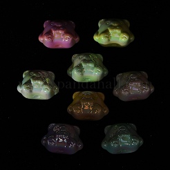 Светящиеся и УФ-покрытые непрозрачные акриловые бусины OACR-B031-26