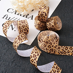 Ленты в рубчик с леопардовым принтом OCOR-TA0001-24