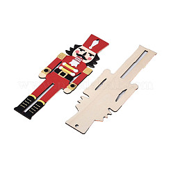 Подвесные украшения из дерева с односторонней УФ-печатью WOOD-N020-38