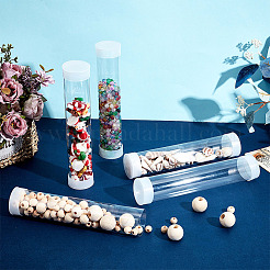 Tubes de rangement transparents en plastique PC et PE pour billes&nbsp;AJEW-WH0596-948C