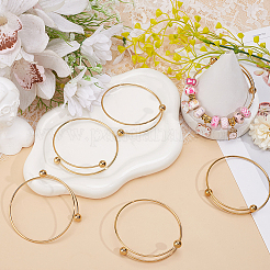 6шт регулируемый браслет-манжета из нержавеющей стали 304&nbsp;MAK-BBC0001-24B-G