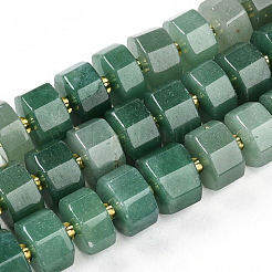 Естественный зеленый авантюрин бисер нитей G-T140-30