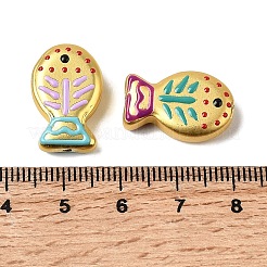 Бусины из стеклянной эмали&nbsp;GLAA-B035-01