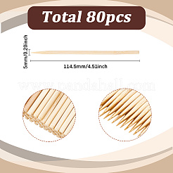 80 x Bambus-Kratzmalstift.&nbsp;TOOL-SC0001-68