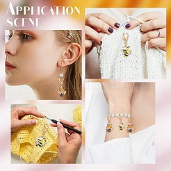 10шт 2 стиля подвеска из сплава эмали украшения&nbsp;HJEW-FS00090