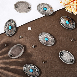 Декоративные заклепки из сплава BUTT-CP0001-06A