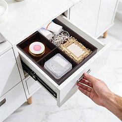 2 Stück Schreibtisch-Organizer mit 4 Fächern aus PU-Leder&nbsp;CON-CA0001-036A